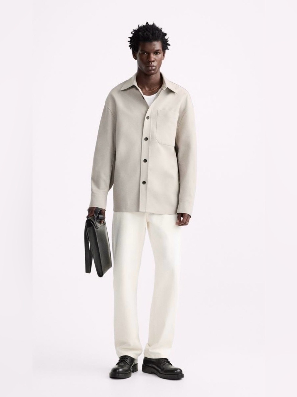 Zara Shirt/Light Jacket